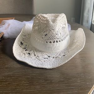 David’s bridal cowgirl bride hat